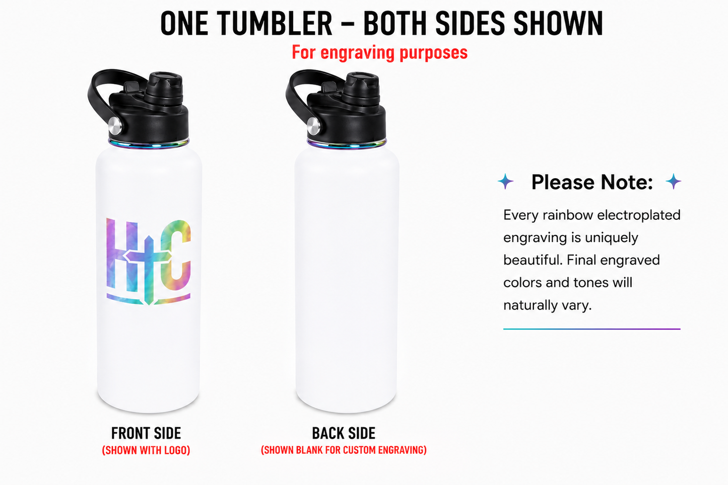 32 oz Hydro Water Bottle with Dual Sport Lid