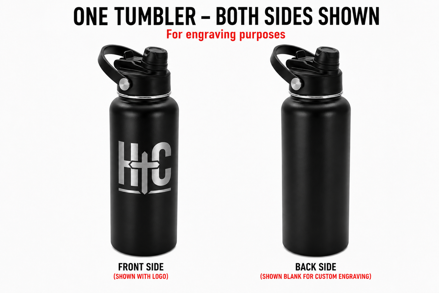 32 oz Hydro Water Bottle with Dual Sport Lid