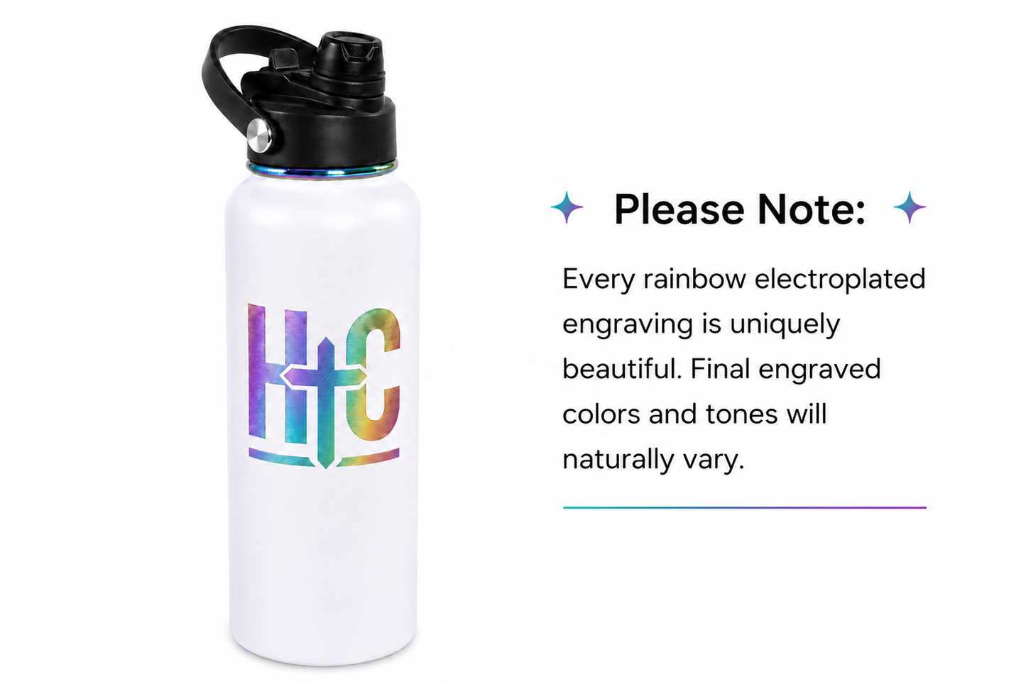 32 oz Hydro Water Bottle with Dual Sport Lid