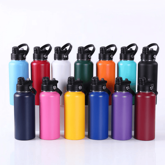32 oz Hydro Water Bottle with Dual Sport Lid Fully Customizable