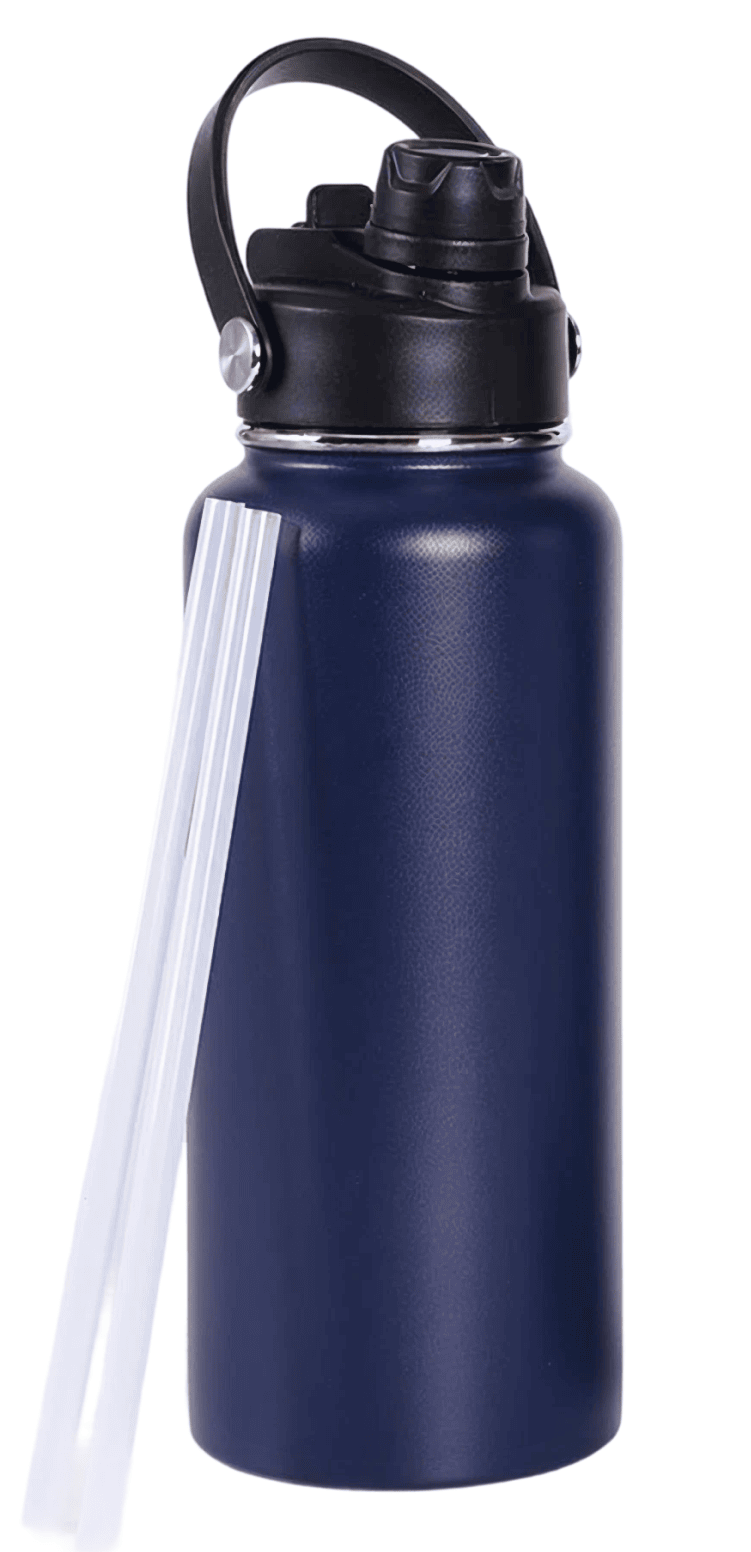 32 oz Hydro Water Bottle with Dual Sport Lid Fully Customizable