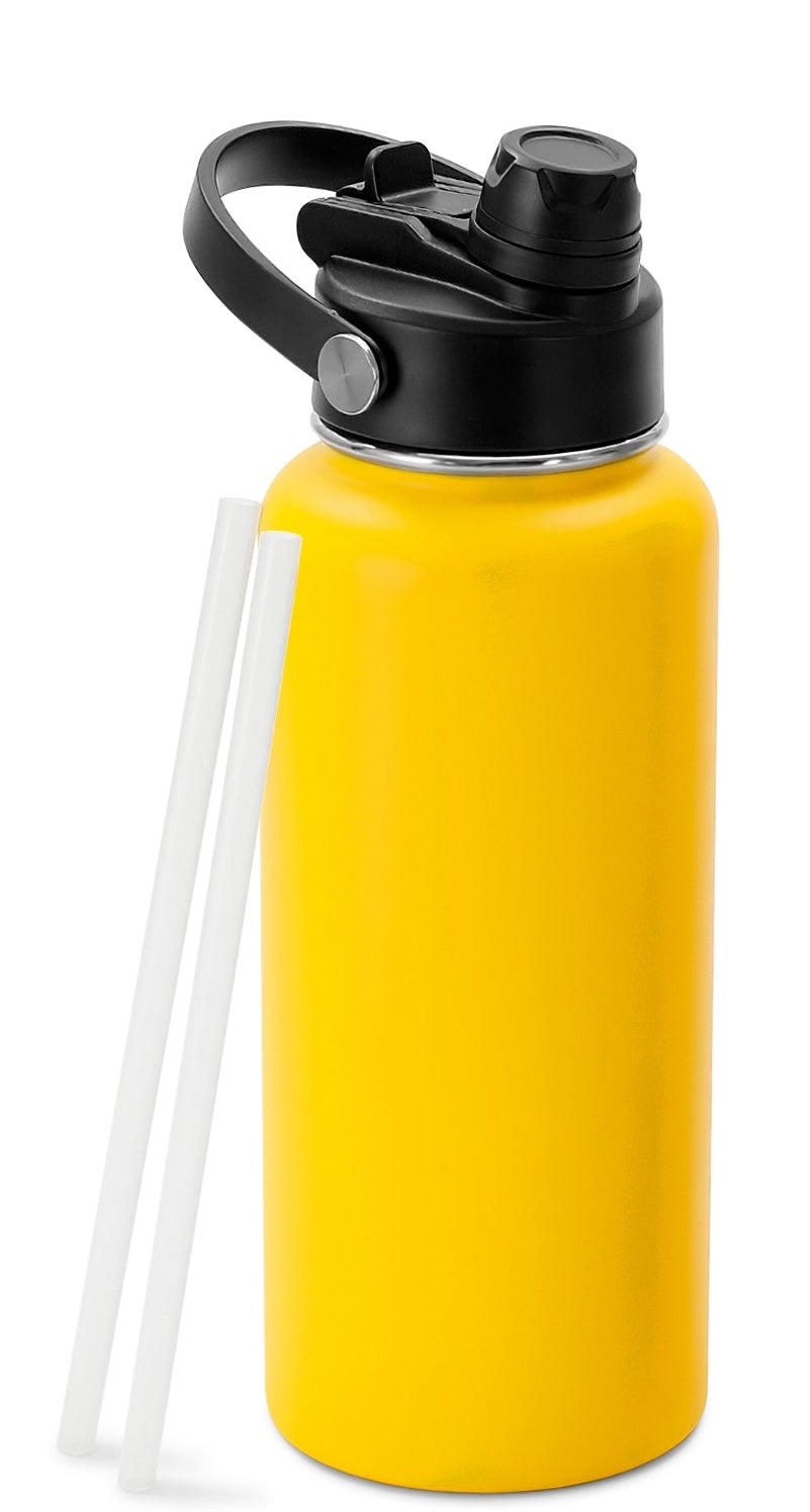32 oz Hydro Water Bottle with Dual Sport Lid Fully Customizable